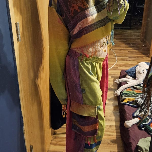 Beautiful Boho Hippie Patchwork Pants - Etsy