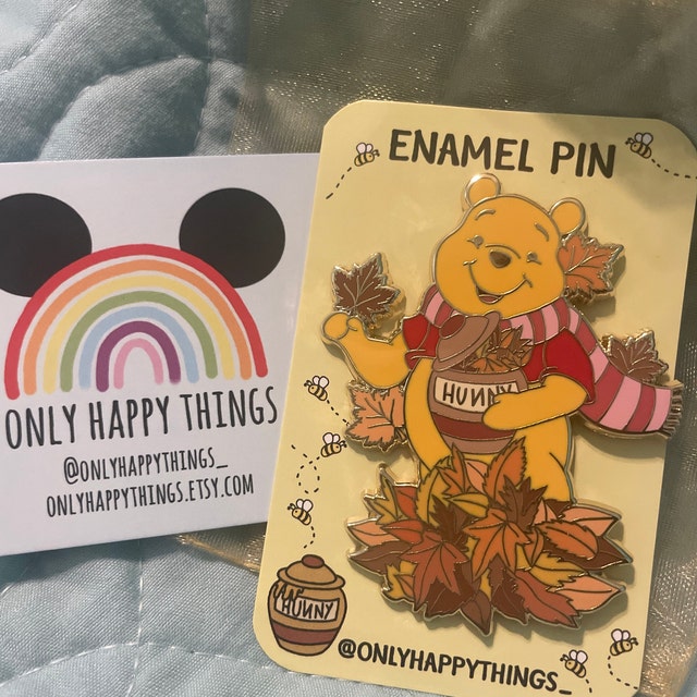 プーさんピンバッジ / くまのプーさん 秋 ハロウィン ディズニー