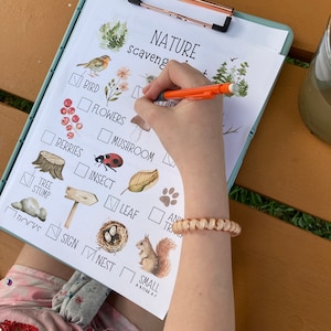 Bug Scavenger Hunt Printable Scavenger Hunt Nature Scavenger Hunt Kids ...