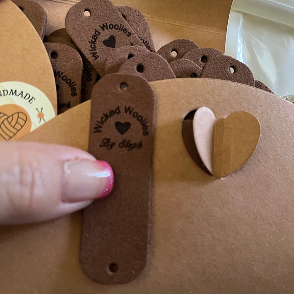 Custom Labels for Crochet, Personalized Clothing Label, Handmade ...