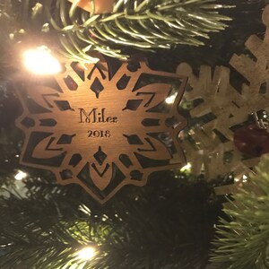 Alexander Hamilton Christmas Ornament Wood Hamilton 