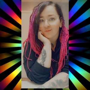 Ombre Synthetic Dreadlocks Extensions, Purple Dreadlocks Fake Dreads ...