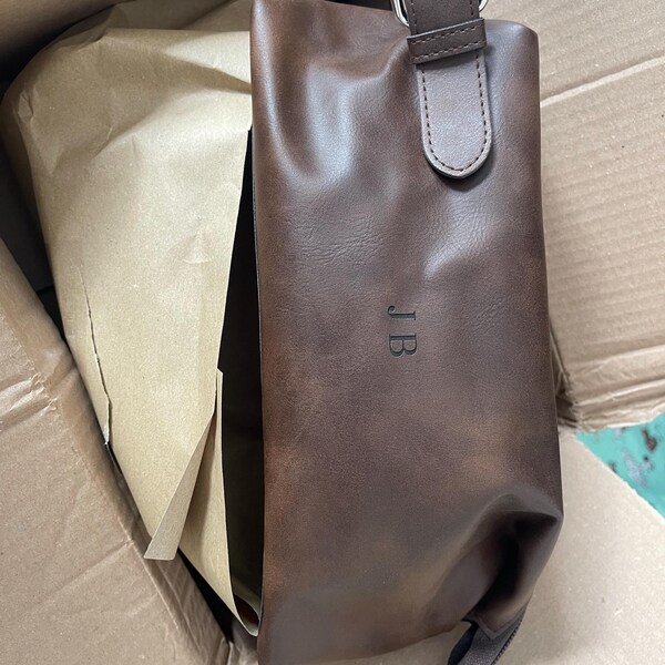 Monogrammed Hip Flask With Funnel In Gift Box By Jonny's Sister - Foto 7