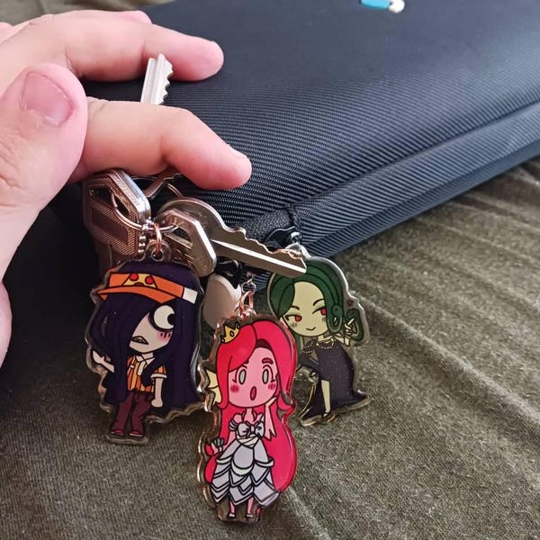 Prom Keychain Example Monster Prom Keychains - Etsy