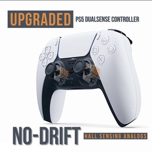 Upgraded PS5 Controller With NO DRIFT TMR Hall Sensing