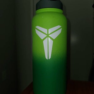 kobe undefeated water bottle