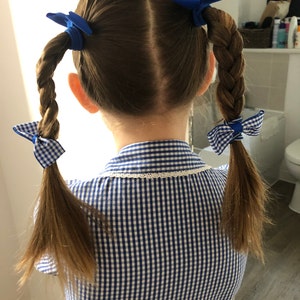 Details about   1 x Hair Band Head Band Alice Band Toothed Ribbon Bow School Pretty Hair Colours 