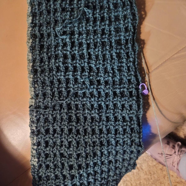 CROCHET PATTERN Crochet Me A River Throw - Make to Any Size - PDF ...