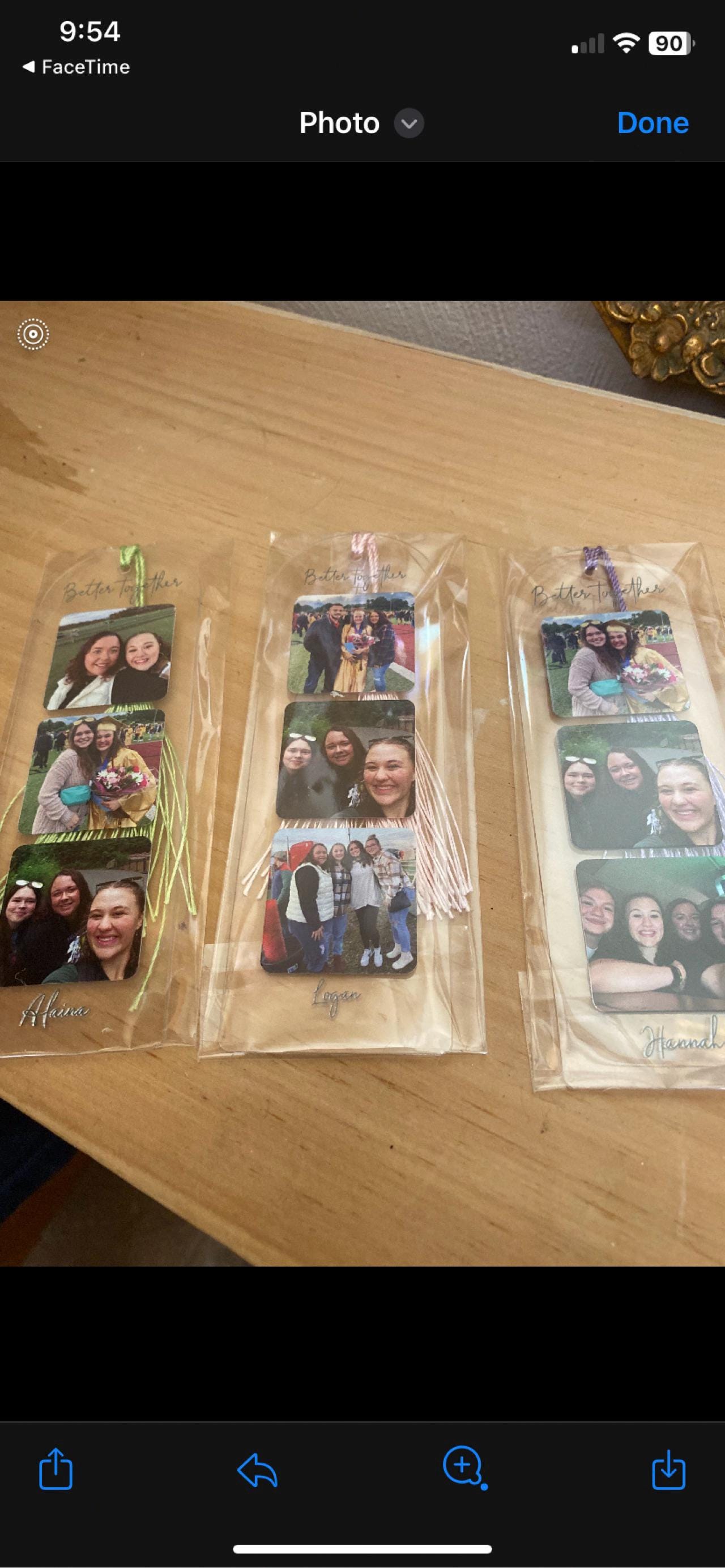 Custom Photo Acrylic Bookmark, Fathers Day Gift, Personalized Bookmark with Picture, Booklover Gifts, Gifts for Mom Gift for Her