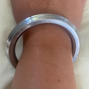 Bracciale Kara Floreale In Acciaio Inox Designer Karha Punjabi Kada - Foto 10