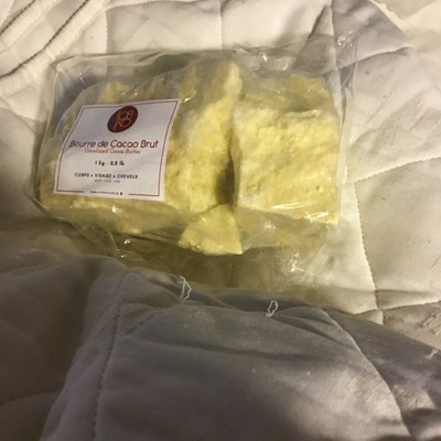 Beurre De Cacao Brut 100% Bio - Origine Côte D'Ivoire - 200g - Neuf