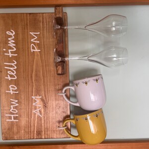 Am pm mug wine glass holder hotsell