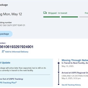 Gina added a photo of their purchase