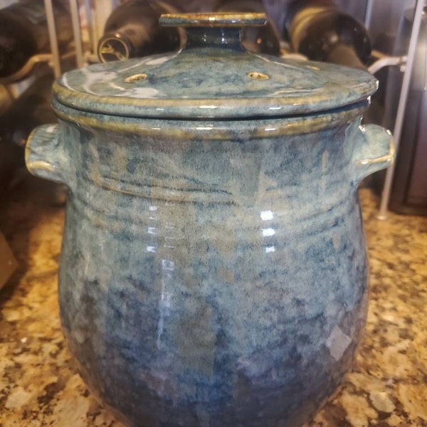 Pottery Compost Pot / Compost Bin / Composting / Pottery Jar /pottery ...