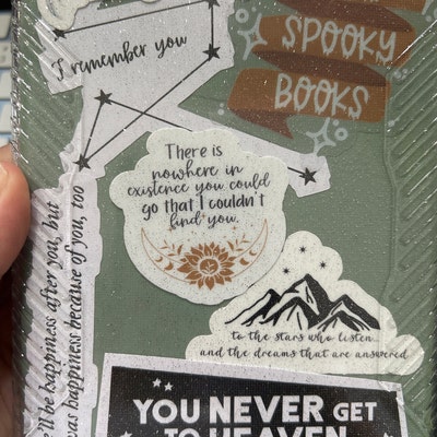 To the Stars That Listen Sticker ACOTAR Book Club Sticker Kindle ...