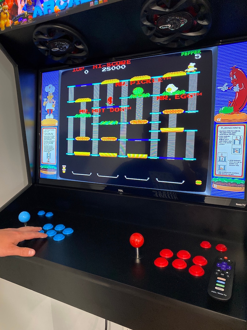 Arcade setup shared by molliemajcher