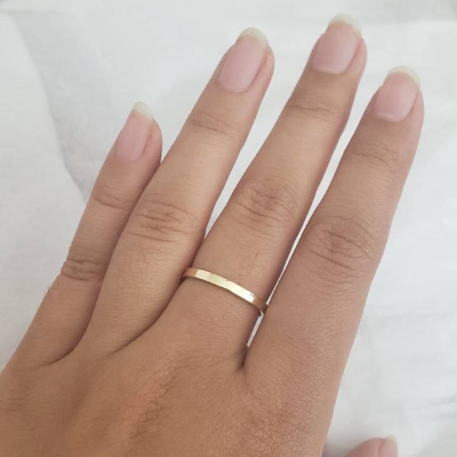 マウチュ M Ring2点セット(ゴールド×シルバー) 指輪 リング シルバーマルチリングセット[品番：II000009666