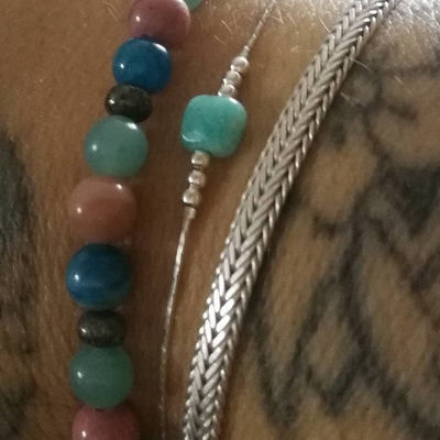 Bracelet En Perles Cristal Naturel 'Aurora 23' - Diamètre 10mm - Cadeau De Guérison - Neuf