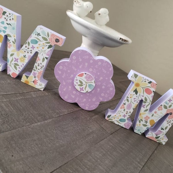 Wood Flower Cutouts- Spring Craft for Kids- DIY Unfinished Wood Flower ...