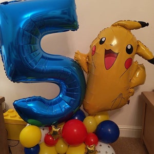 Ballon Gonflable Pikachu | Lot de Ballon Pokemon | Acheter Ballon Pikachu
