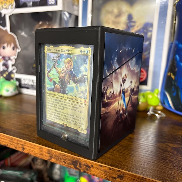 Magic the Gathering Deck Box - Final Fantasy - Tidus - Etsy