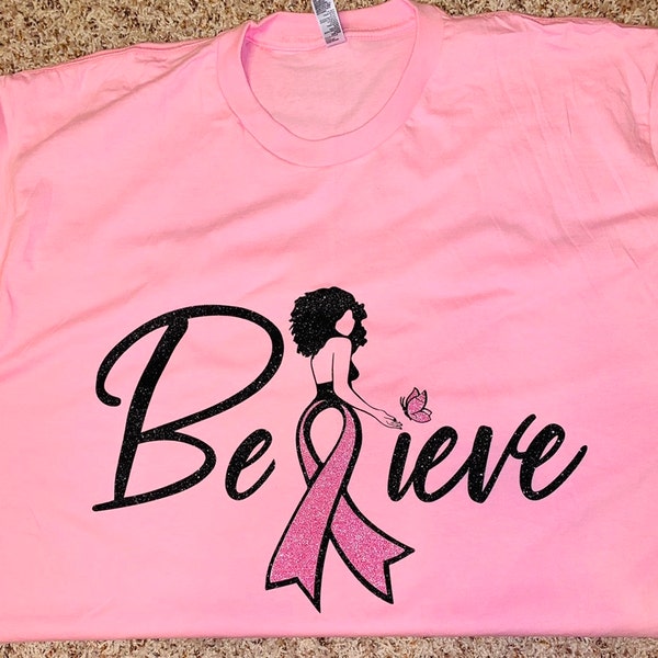 Survivor Svg, Pink Ribbon Svg, Queen Clipart African American Dxf Eps ...