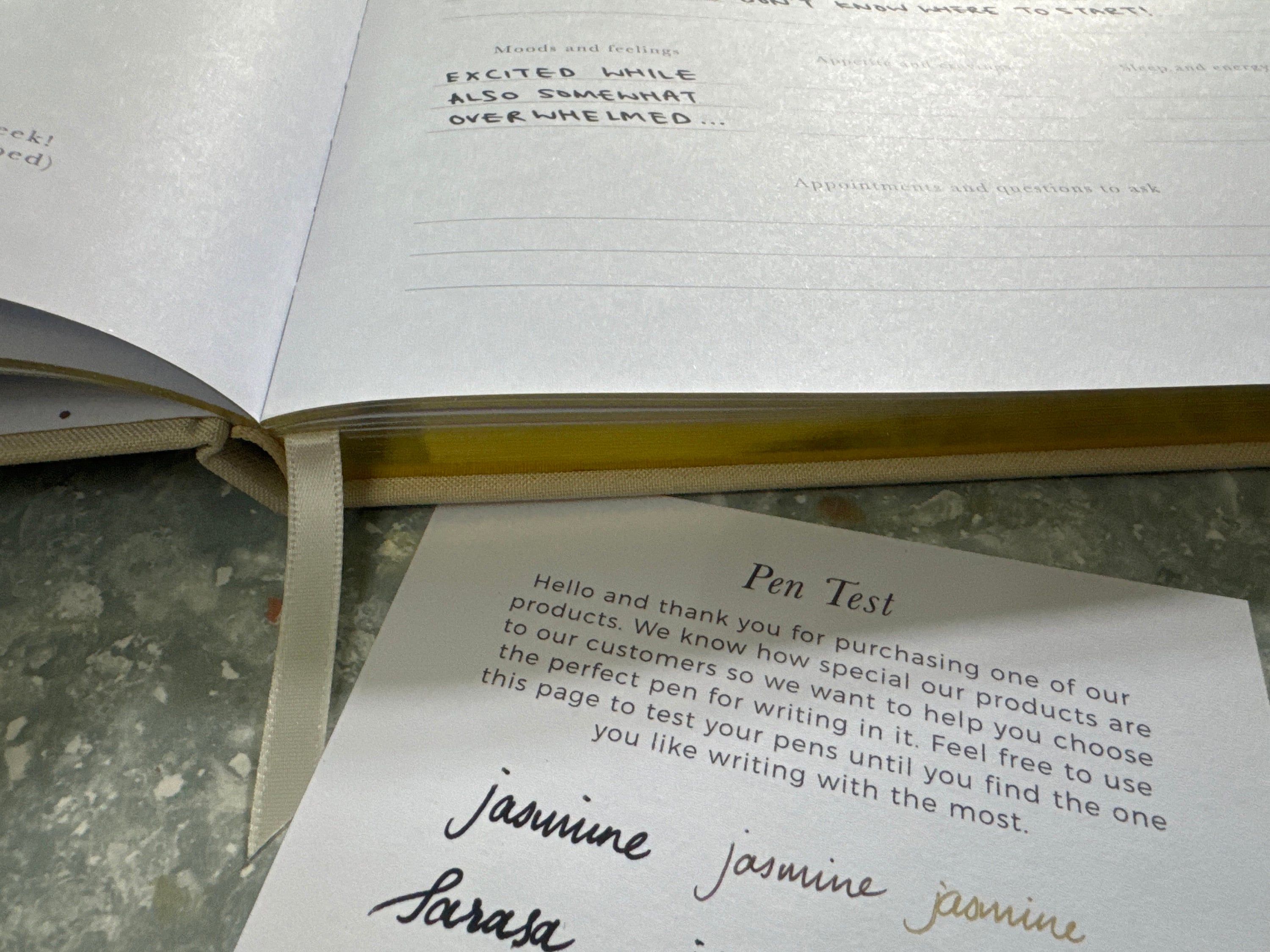 My Pregnancy Journal, Expectant Mother Gift, Pregnancy Planner - Pearl - gift for parents to be, pregnancy record book w/gilded edges