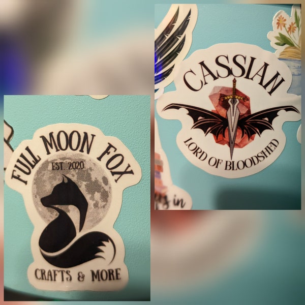 ACOTAR - Cassian Sticker - OFFICIALLY LICENSED - Etsy