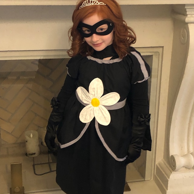 The Princess in Black Costume, Princess Magnolia Costume, Black Magnolia  Dress, Black Super Hero Dress, Girls Black Dress - Etsy