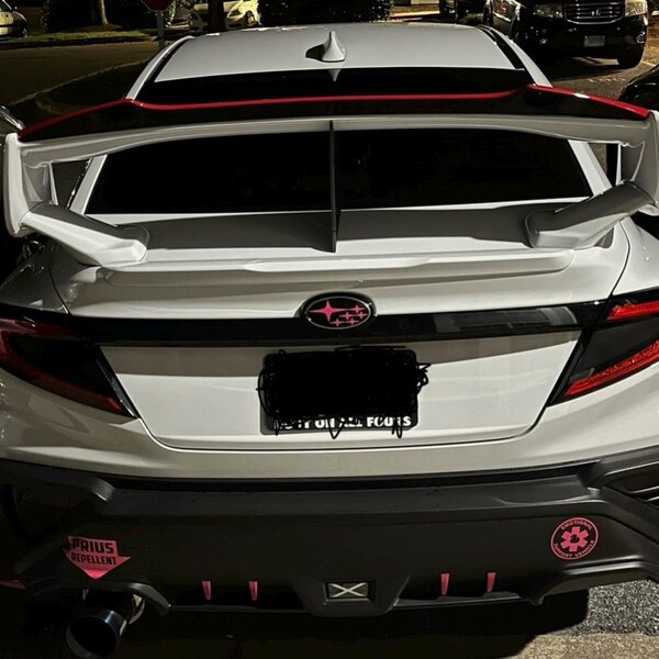 Prius Funnt Sticker Prius Repellent Funny Bumper Sticker Parody Vinyl Decal JDM Dope Euro ...