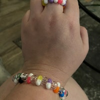 Black Red Bottom Kitten Heel Pumps, Hand Crystaled 3 Inch Heel Vegan