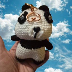 Y*。様 パンダくんの編みぐるみキーホルダー◎ Y*。様 パンダくんの編みぐるみキーホルダー◎