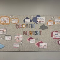 BOHO RAINBOW Growth Mindset Posters | Neutral Rainbow Classroom Decor ...