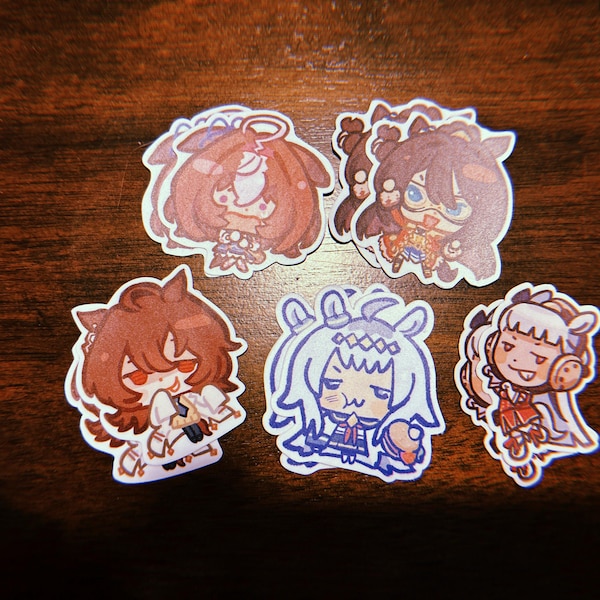 Uma Sticker Set Assorted Uma Musume Stickers, Series 2 - Etsy