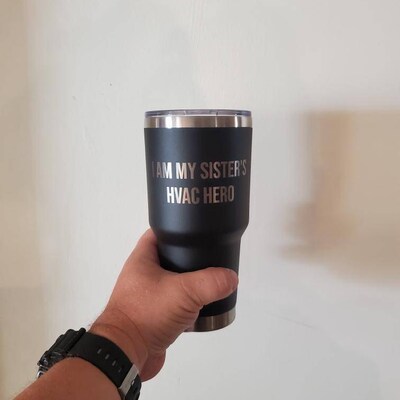 thumbnail image 2 of Laser Engraved Personalized 30 Oz Tumbler – Avito – Choose Cup Color & Font 2 of 5