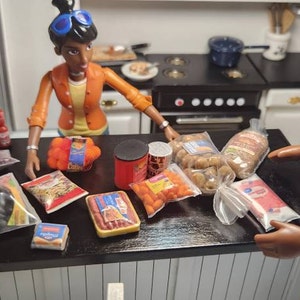 2 Baguette Bastone Pagnotta Tumdee 1:12 Scala Bambole Casa - Foto 5