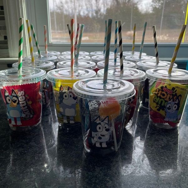 Yes!Fresh Kids Party Cups - 50 Pack 8oz Disposable Paper Cups For Parties & Crafts