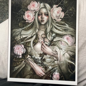 Selkie Mermaid Art Print / Fantasy Artwork / Selina Fenech / Hippie