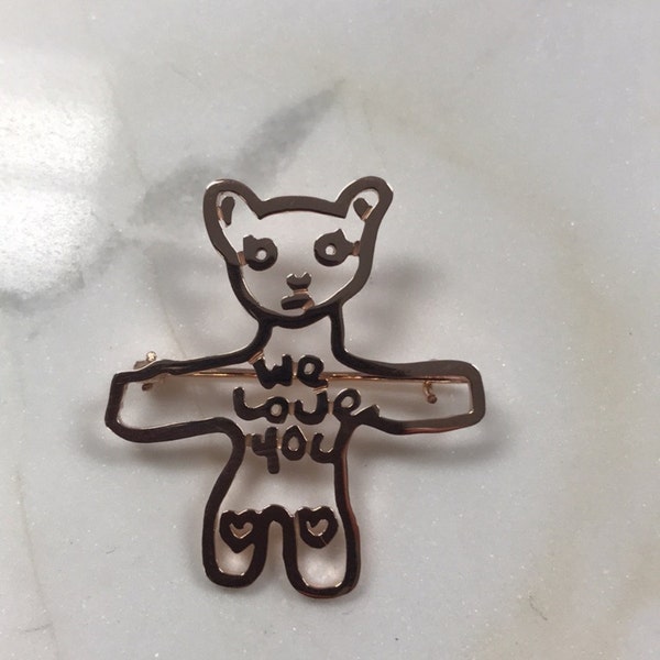 Custom Handwriting Pin • Personalized Signature Brooch • Memorial ...