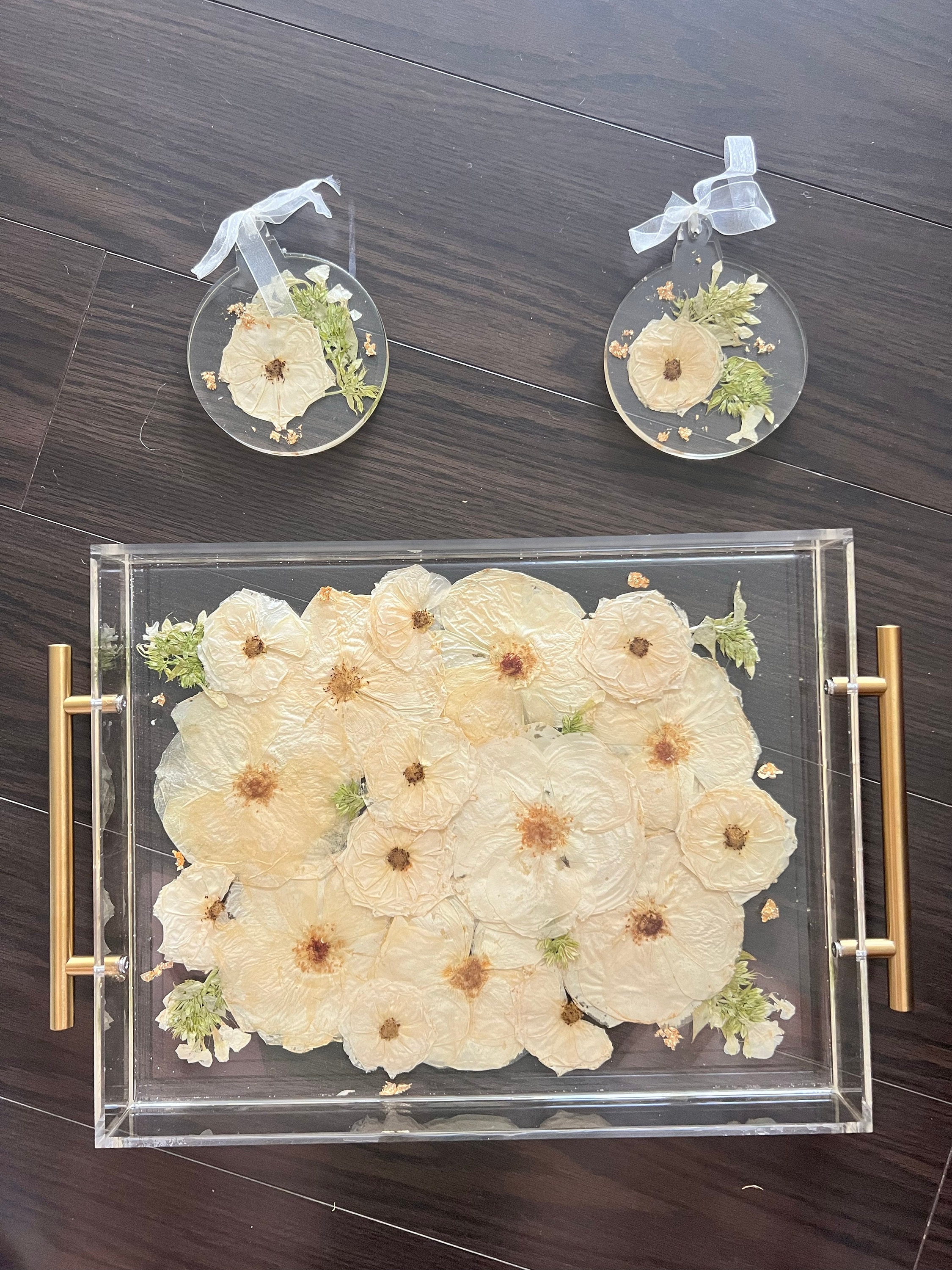 Preserved flowers from Emily's etsy review