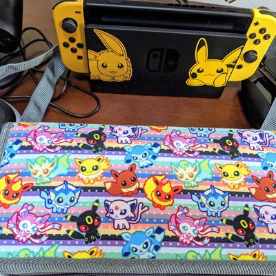 Eeveelution Stripes Nintendo Switch Case - Etsy