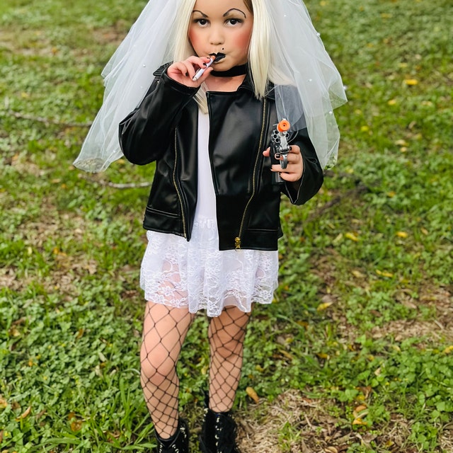 Scary Bride Costume Children s Bride Scary Costume sibling Costume scary Costume kids Costume Etsy Canada