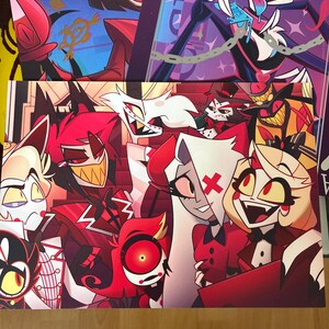 ハズビンホテル B5プリント 25 x 17.7 cm アラスター チャーリー