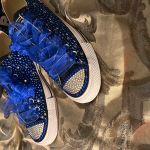 Converse Shoes Converse Chuck 70 Blue And Silver Glitter Converse