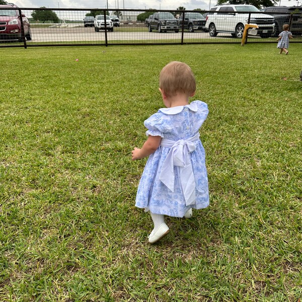 Elodie Azalea Heirloom Smocked Dress main image 1
