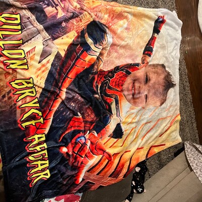 Kids Superhero Blanket, Personalized Kids Blanket, Custom Blanket for Boys, Superhero Blanket - Etsy