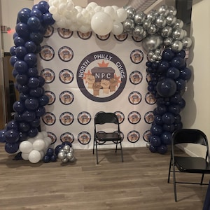 Step and Repeat or Backdrop Banner to Create Memorable Moments. Personalize your vinyl backdrop for Any Occasion.