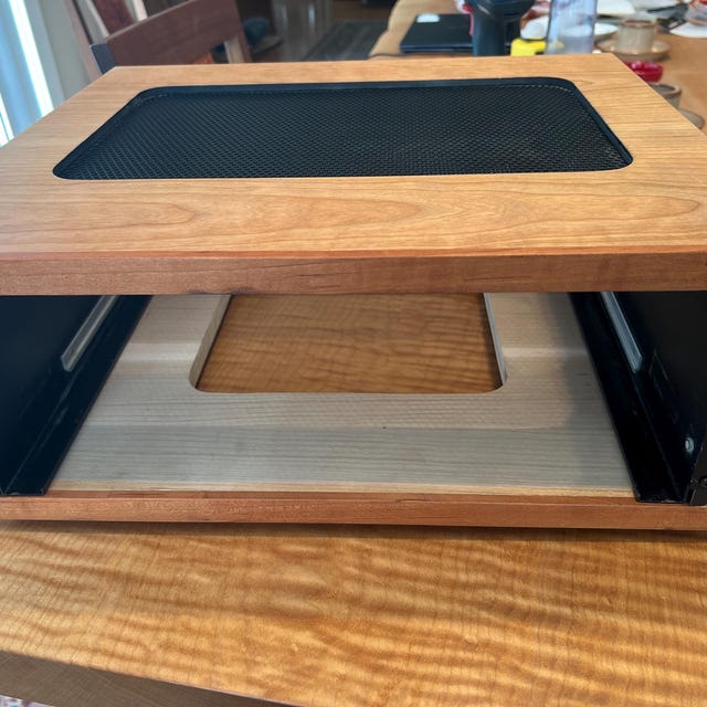 Mcintosh Custom Wood Case for Use With Panlocs (NOT INCLUDED