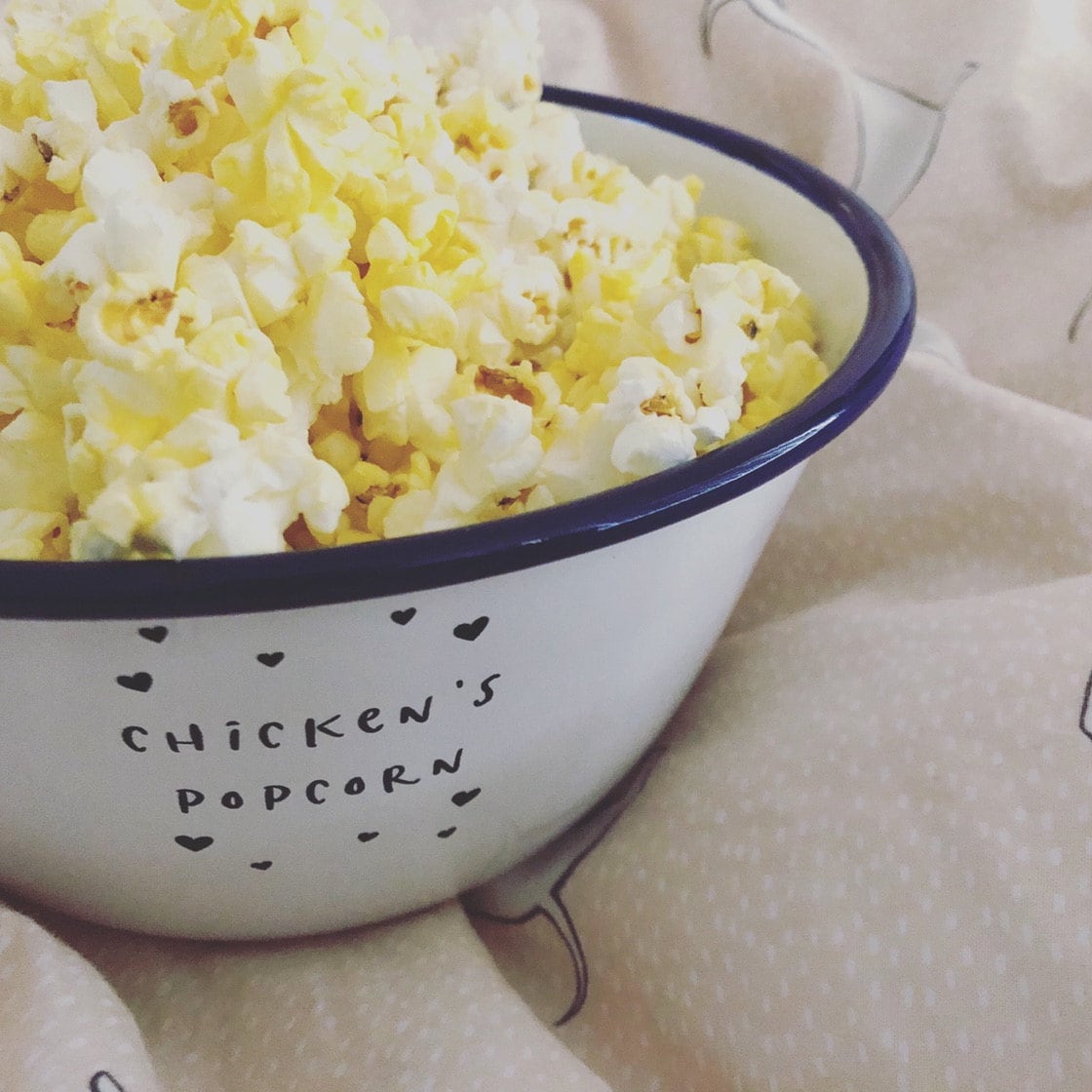 Little Stars Personalised Popcorn Bowl