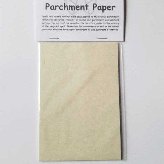 Spell Work Parchment Paper 